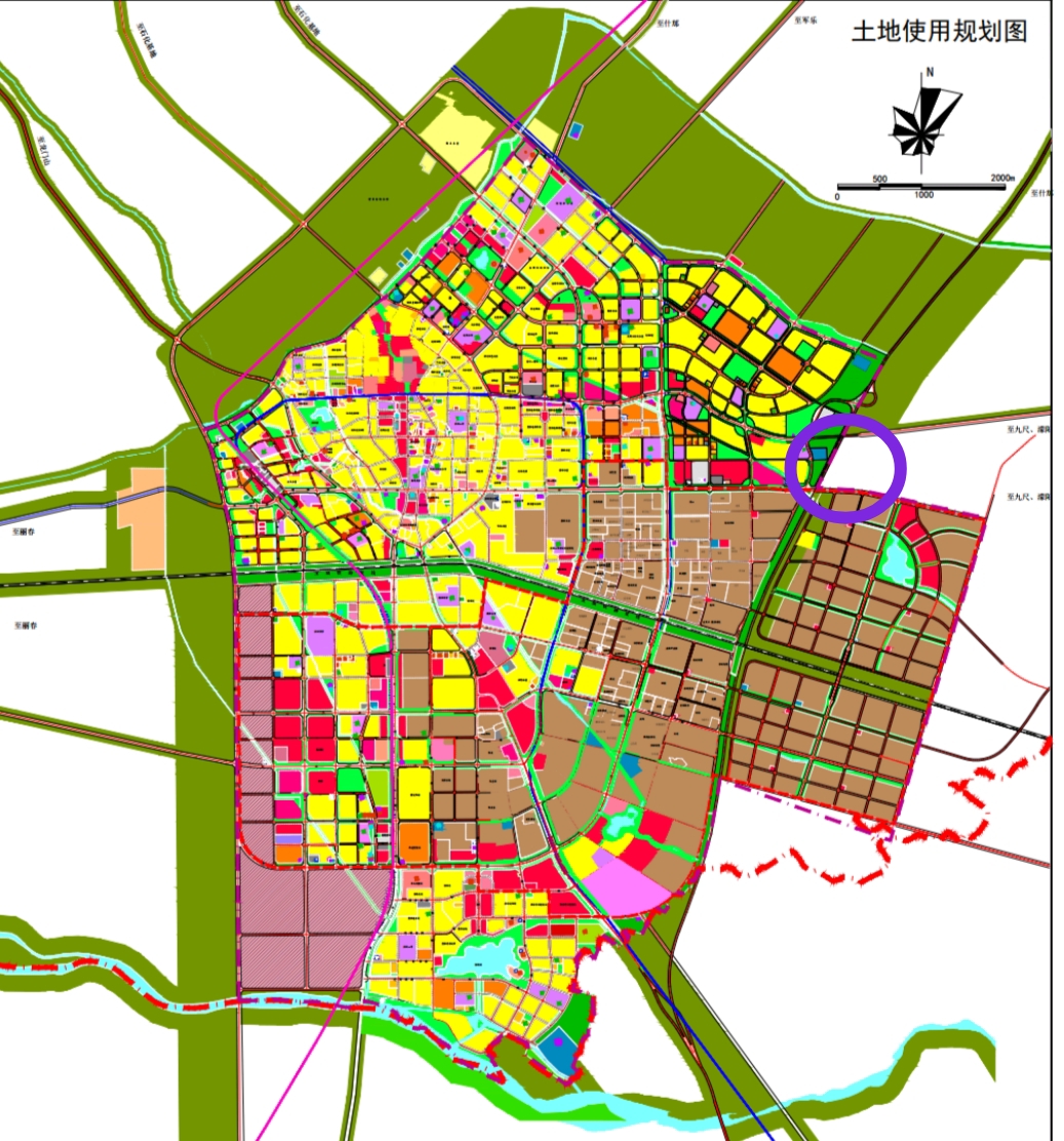 彭州市中心城区规划图图片